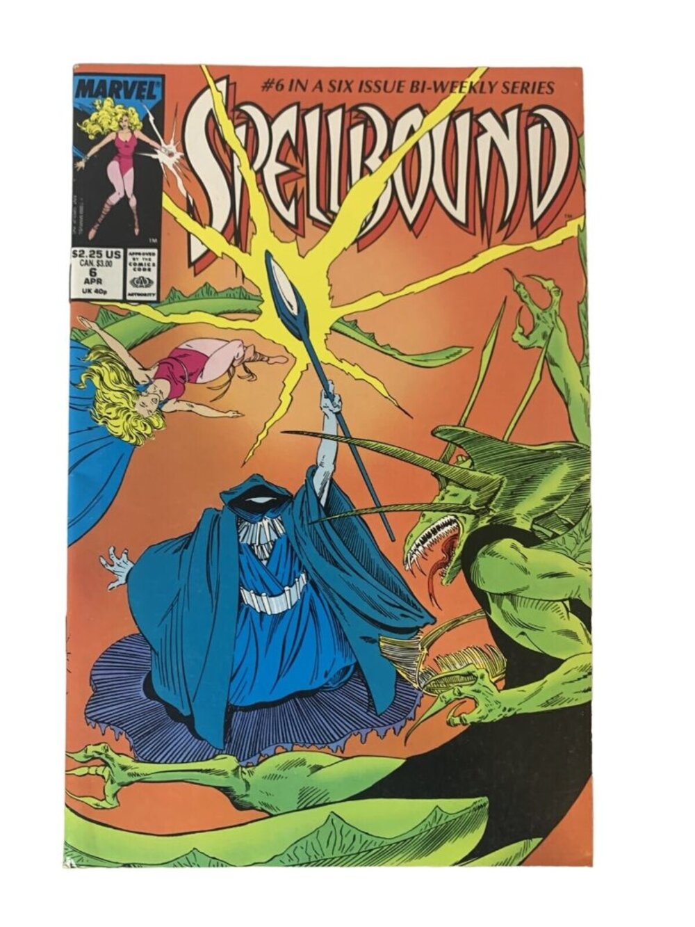 Spellbound #6 Marvel 1988 Louise Simonson Marshall Rogers Finale Copper Age